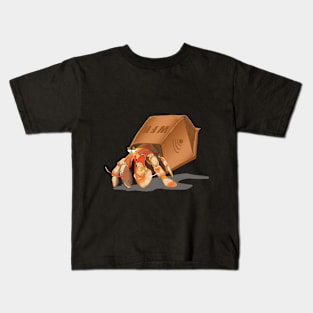 Hermitt the Crabworker Kids T-Shirt